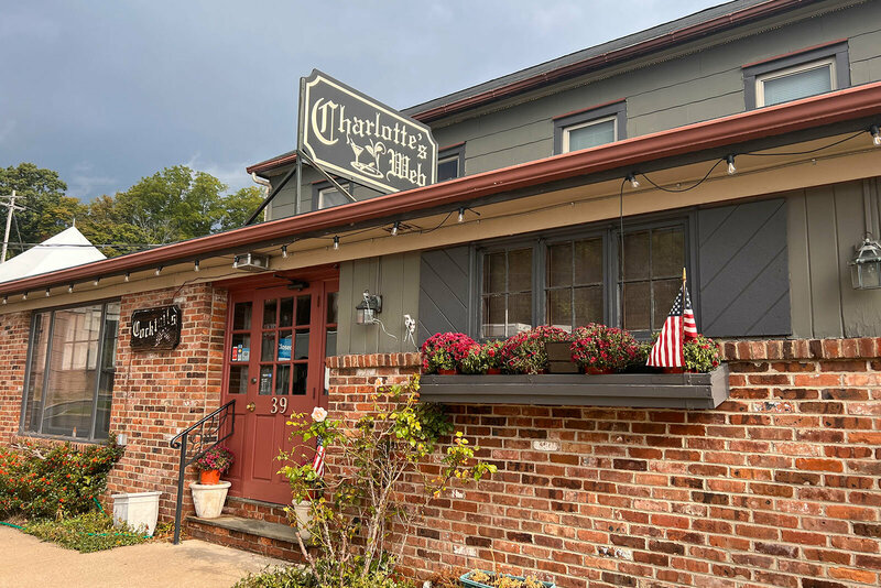 Outside view of the restaurant